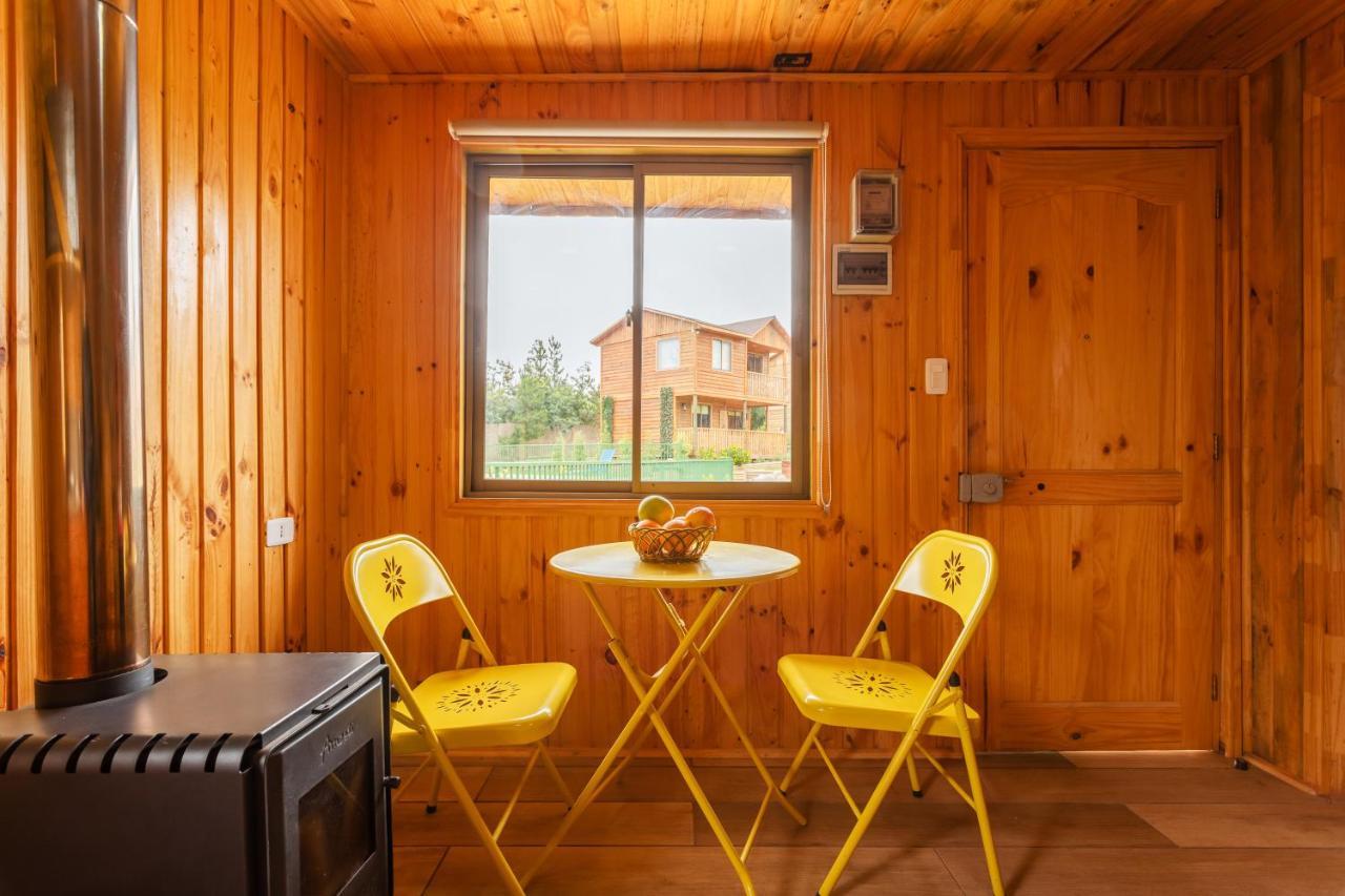 Cabana En Tunquen Con Parrilla, Fogon, Piscina Y Bosque ภายนอก รูปภาพ