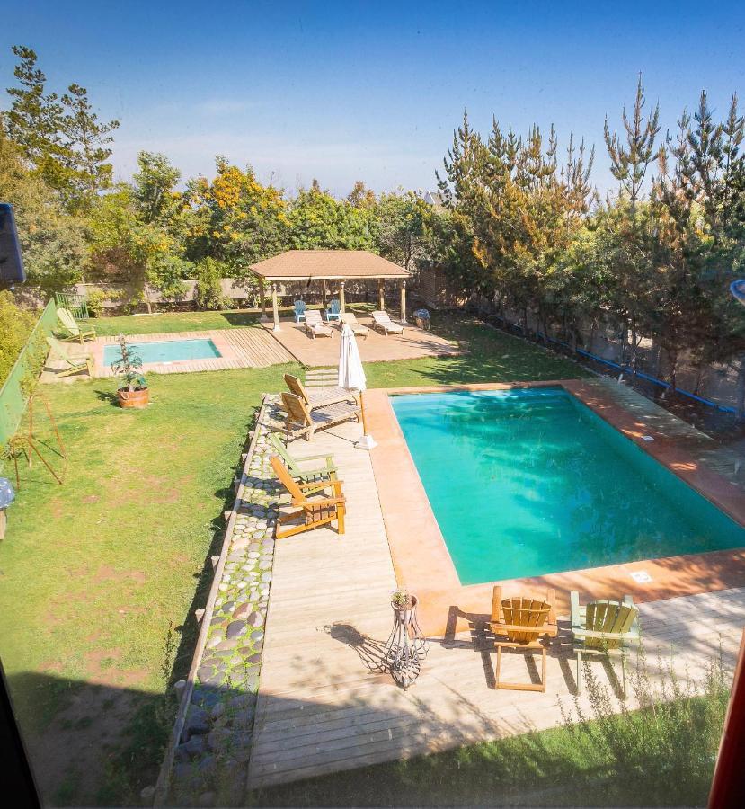 Cabana En Tunquen Con Parrilla, Fogon, Piscina Y Bosque ภายนอก รูปภาพ