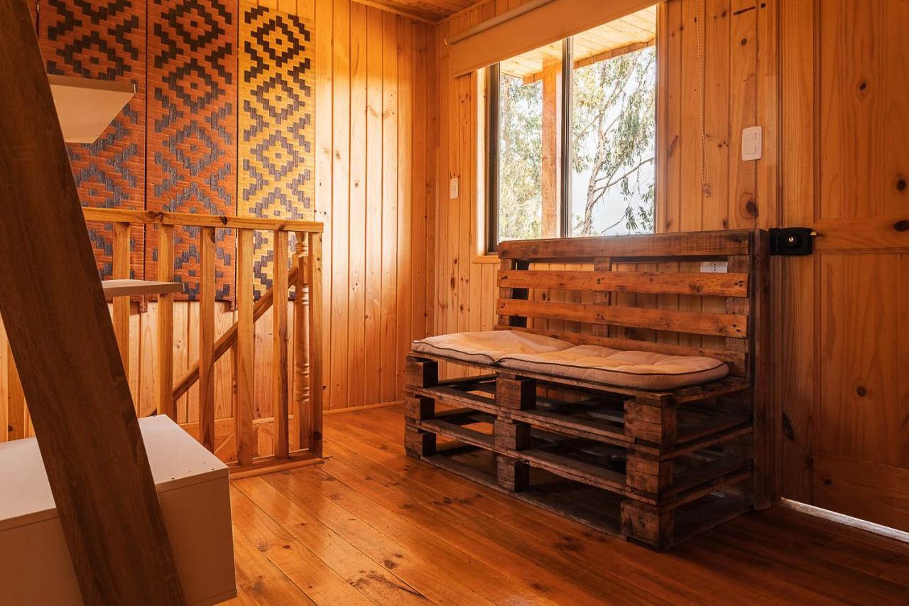Cabana En Tunquen Con Parrilla, Fogon, Piscina Y Bosque ภายนอก รูปภาพ