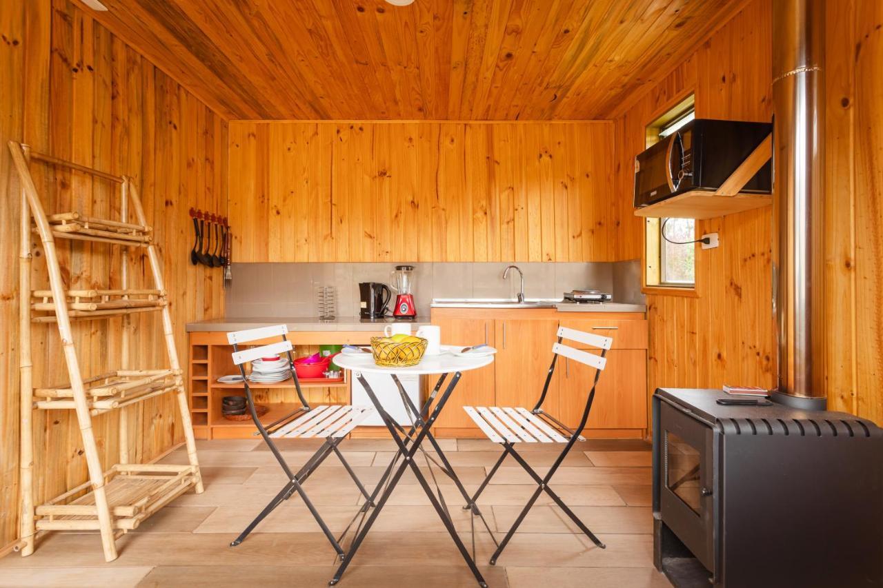 Cabana En Tunquen Con Parrilla, Fogon, Piscina Y Bosque ภายนอก รูปภาพ