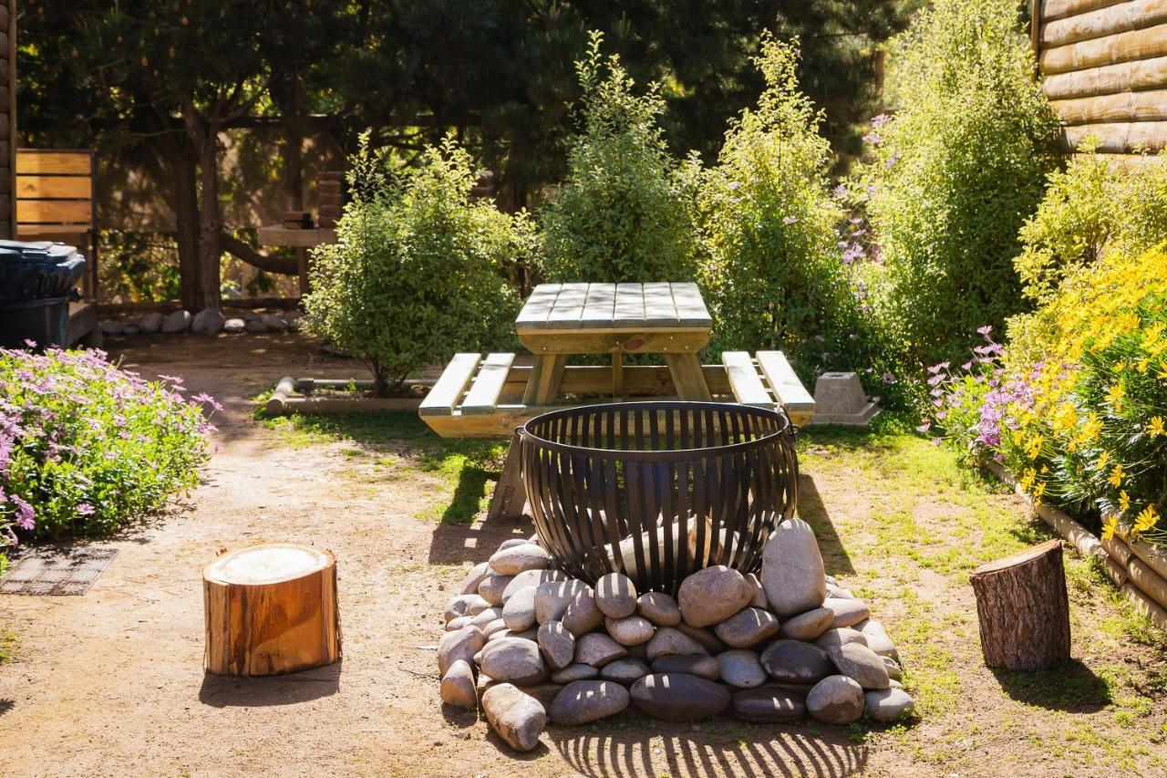 Cabana En Tunquen Con Parrilla, Fogon, Piscina Y Bosque ภายนอก รูปภาพ