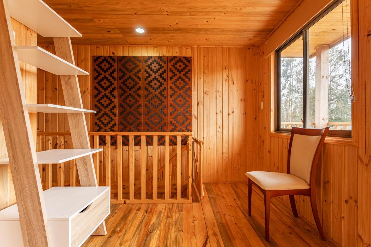 Cabana En Tunquen Con Parrilla, Fogon, Piscina Y Bosque ภายนอก รูปภาพ