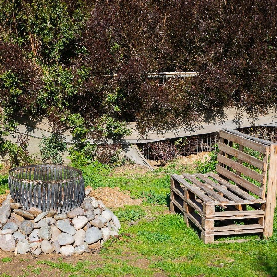 Cabana En Tunquen Con Parrilla, Fogon, Piscina Y Bosque ภายนอก รูปภาพ